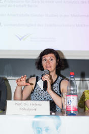 Öffentliche Podiumsdiskussion - Prof. Dr. Helena Mihaljević